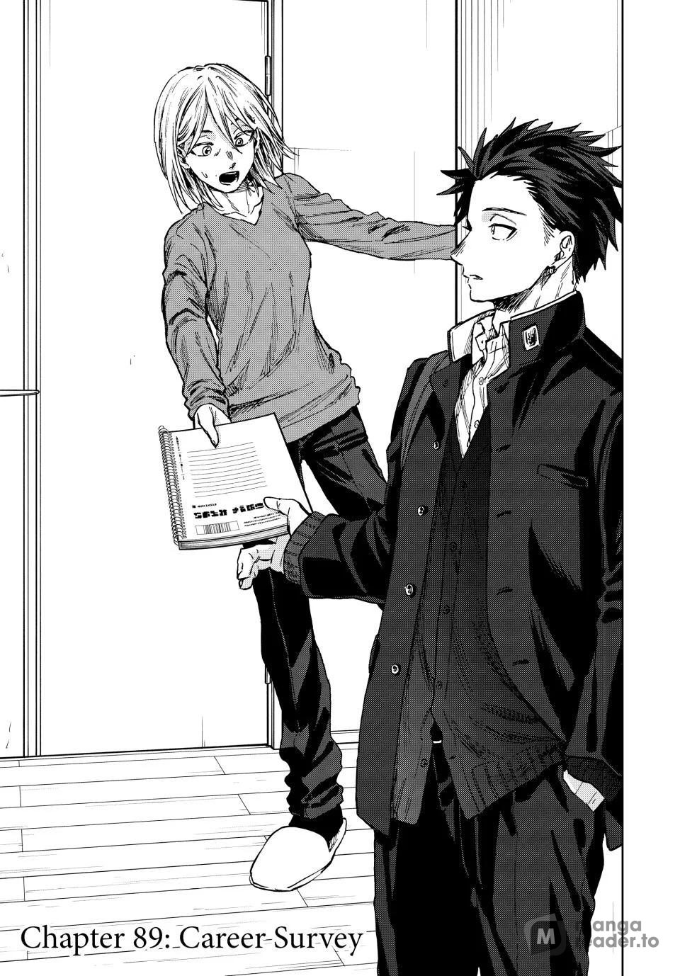 Kaoru Hana wa Rin to Saku, Chapter 89 image 01